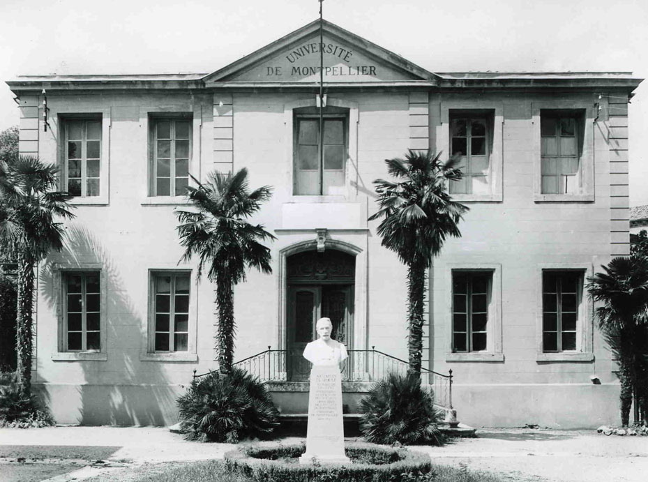 Le premier institut de botanique vers 1930 © UM2
